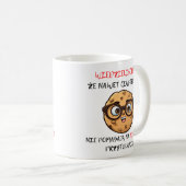 Ein lustiger Hug-Defizittest Kaffeetasse (VorderseiteRechts)