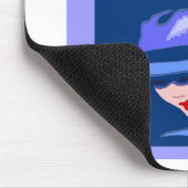 ein lustiger Krimiautorwitz Mousepad (Ecke)