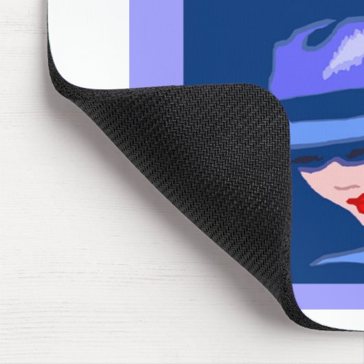 ein lustiger Krimiautorwitz Mousepad (Ecke)