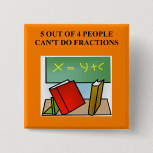 ein lustiger Mathewitz Button