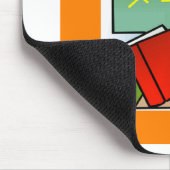 ein lustiger Mathewitz Mousepad (Ecke)
