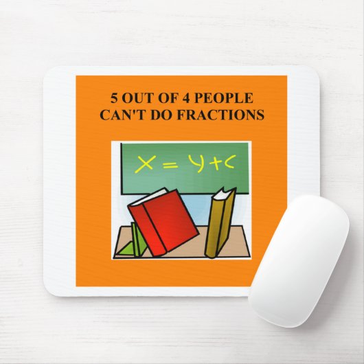ein lustiger Mathewitz Mousepad (Mit Mouse)