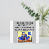 ein lustiger Scheidungswitz Postkarte (Stehend Vorderseite)