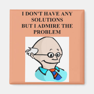 ein lustiger Wissenschaftswitz Magnet