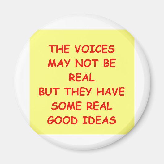 ein lustiger Witz für dich Magnet (Vorne)