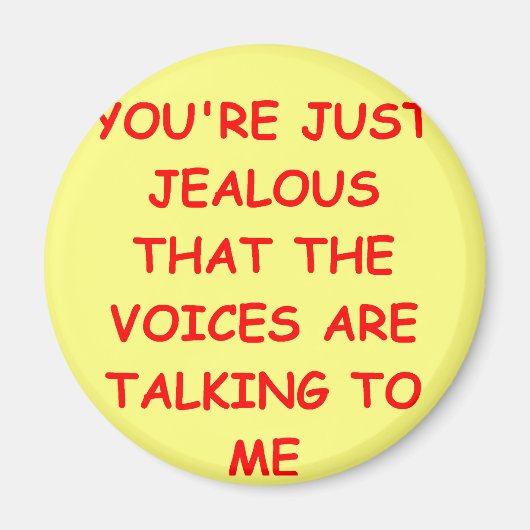 ein lustiger Witz für dich Magnet (Vorne)