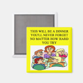 ein lustiger Witz Magnet (Vorderseite/Rückseite)