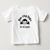 Ein lustiges Baby auf dem seltenen Kid Halloween Baby T-shirt (Vorderseite)