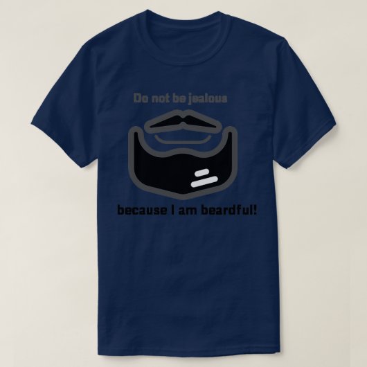 Ein lustiges Bartgeschenk für Typ T-Shirt (Design vorne)