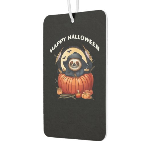 Ein lustiges Faultier, das Halloween Essential T-S Autolufterfrischer (Links)
