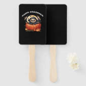 Ein lustiges Faultier, das Halloween Essential T-S Fächer (Vorne und Hinten)