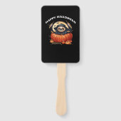 Ein lustiges Faultier, das Halloween Essential T-S Fächer (Vorderseite)