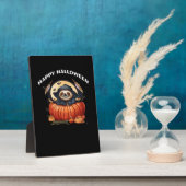 Ein lustiges Faultier, das Halloween Essential T-S Fotoplatte (Seite)