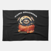 Ein lustiges Faultier, das Halloween Essential T-S Geschirrtuch (Horizontal)