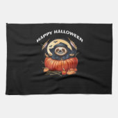 Ein lustiges Faultier, das Halloween Essential T-S Geschirrtuch (Horizontal)