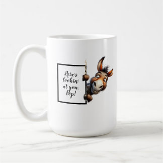 Ein lustiges Geschenk für einen lustigen Papa mit Kaffeetasse