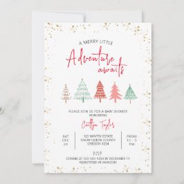 Ein lustiges kleines Abenteuer erwartet die Babydu Einladung