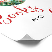 Ein lustiges kleines Weihnachtsbuch und Geschenke Poster (Ecke)