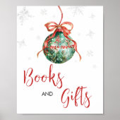 Ein lustiges kleines Weihnachtsbuch und Geschenke Poster (Vorne)