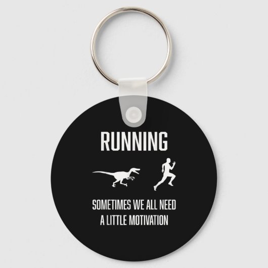 Ein lustiges Laufen, manchmal brauchen wir alle ei Schlüsselanhänger (Vorderseite)