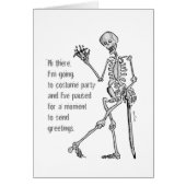 Ein lustiges Skelett. (Vorne)