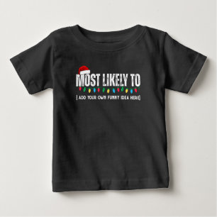 😂 ein lustiges Weihnachtsgeschenk schaffen, das a Baby T-shirt