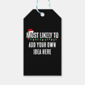 😂 ein lustiges Weihnachtsgeschenk schaffen, das a Geschenkanhänger (Vorderseite)