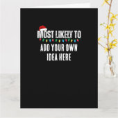 😂 ein lustiges Weihnachtsgeschenk schaffen, das a Karte (Gelbe Blume)