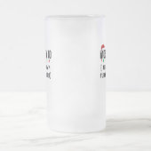 😂 ein lustiges Weihnachtsgeschenk schaffen, das a Mattglas Bierglas (Mittel)