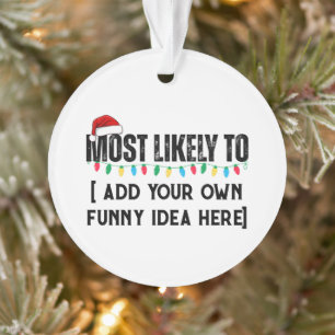 😂 ein lustiges Weihnachtsgeschenk schaffen, das a Ornament