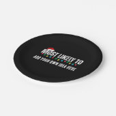 😂 ein lustiges Weihnachtsgeschenk schaffen, das a Pappteller (Schrägansicht)