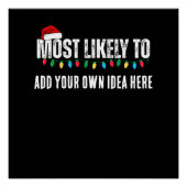 😂 ein lustiges Weihnachtsgeschenk schaffen, das a Poster (Vorderseite)