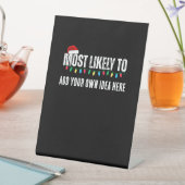 😂 ein lustiges Weihnachtsgeschenk schaffen, das a Sockelschild (In Situ)