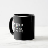 😂 ein lustiges Weihnachtsgeschenk schaffen, das a Tasse (Vorderseite Links)