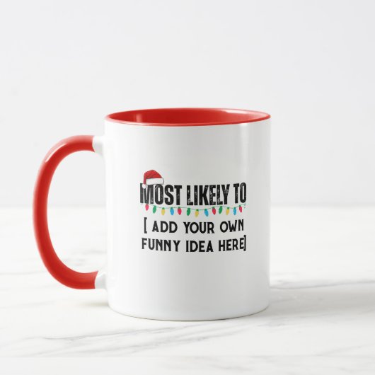 😂 ein lustiges Weihnachtsgeschenk schaffen, das a Tasse (Links)