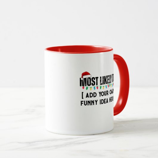 😂 ein lustiges Weihnachtsgeschenk schaffen, das a Tasse (VorderseiteRechts)