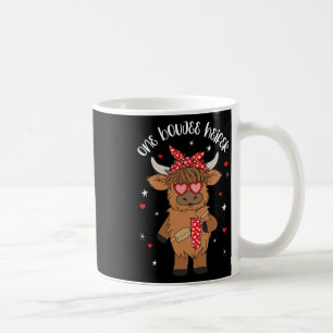 Ein luxuriöser Färse-Kuh-Becher Frohen Valentinsta Kaffeetasse