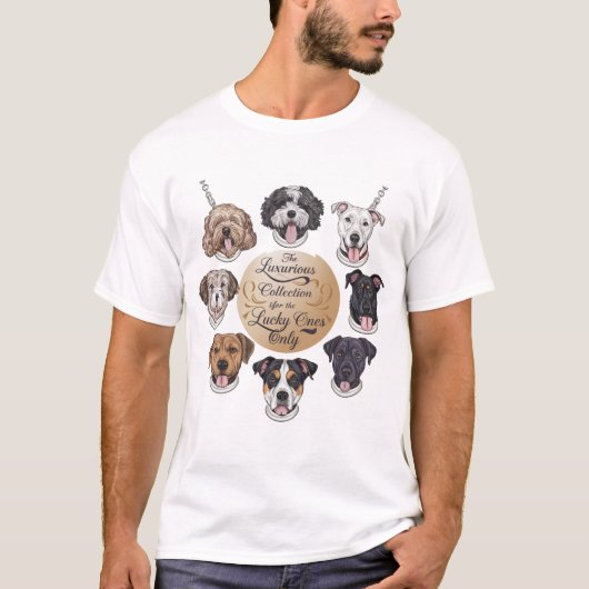 Ein Luxus treuer Herzen T-Shirt (Vorderseite)