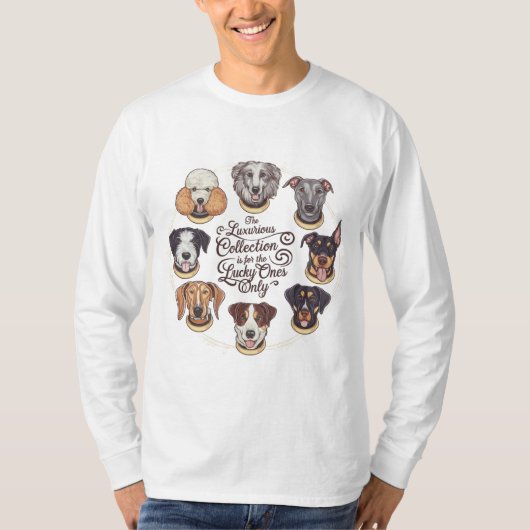 Ein Luxus treuer Herzen T-Shirt (Vorderseite)
