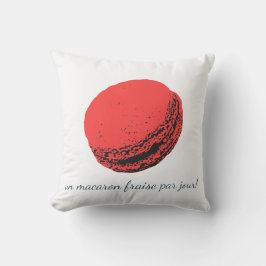 Ein Macaron-Duft par jour! Kissen