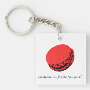 Ein Macaron-Duft par jour! Schlüsselanhänger
