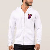 Ein mächtiger muskulöser Mann Hoodie (Vorderseite)