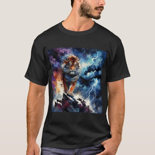 Ein mächtiger Tiger T-Shirt (Vorderseite)