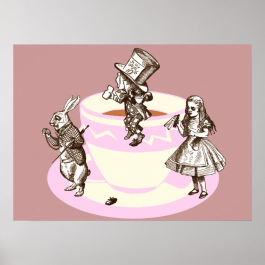 Ein Mad Tee-Party Poster (Vorne)