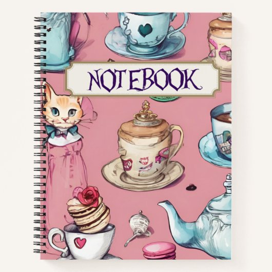 Ein Mad Wonderland Style Notizblock (Vorderseite)