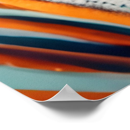 Ein Mädchen aus der mongolischen China Poster (Ecke)