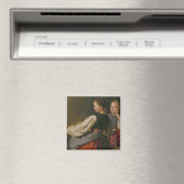 Ein Mädchen aus Probsteier, 1844 Magnet (In Situ (Geschirrspüler))