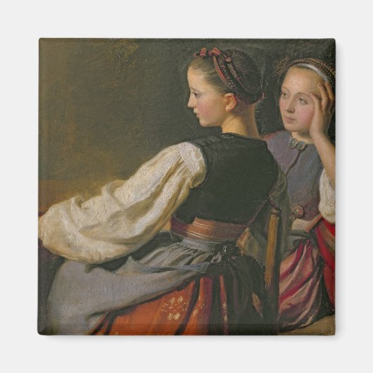 Ein Mädchen aus Probsteier, 1844 Magnet (Vorne)