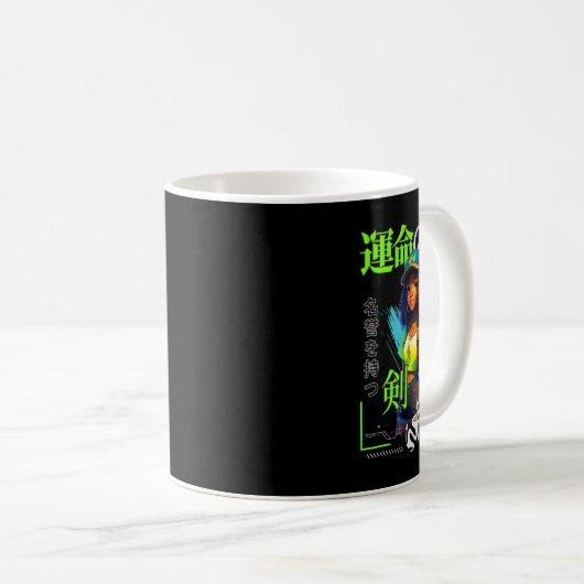 Ein Mädchen, das Anime Black Girl Game Lovers Lieb Kaffeetasse (VorderseiteRechts)