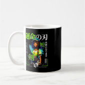 Ein Mädchen, das Anime Black Girl Game Lovers Lieb Kaffeetasse (Links)
